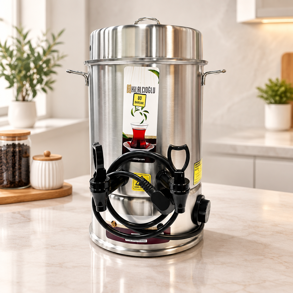 80 Bardak Çay Semaveri
