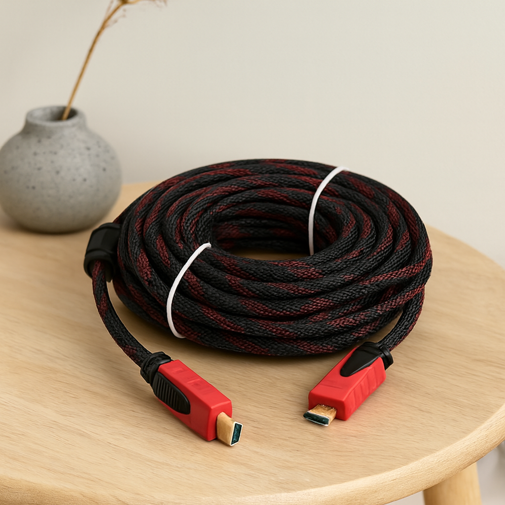 10m Örgülü HDMI Kablo V1.4