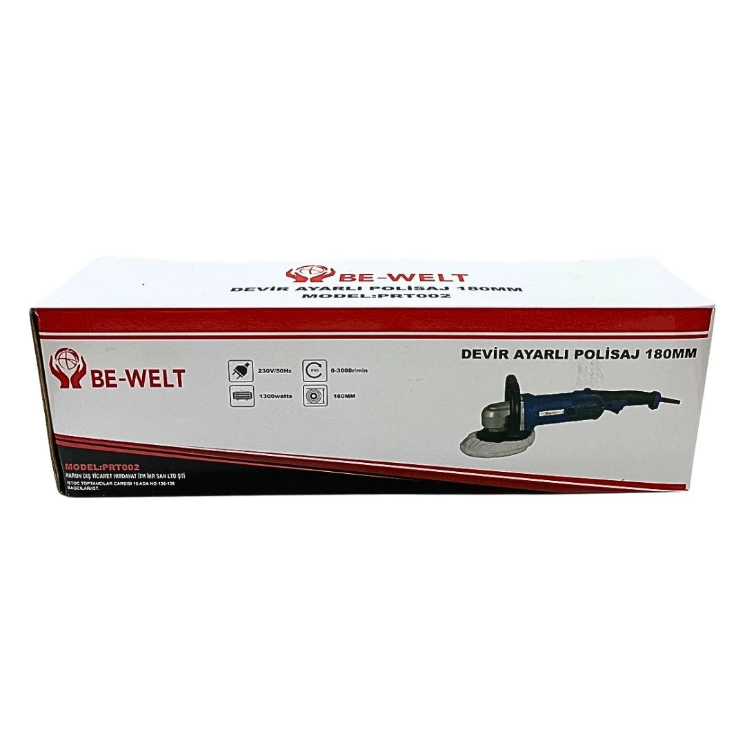 Devir Ayarlı Polisaj Makinesi
