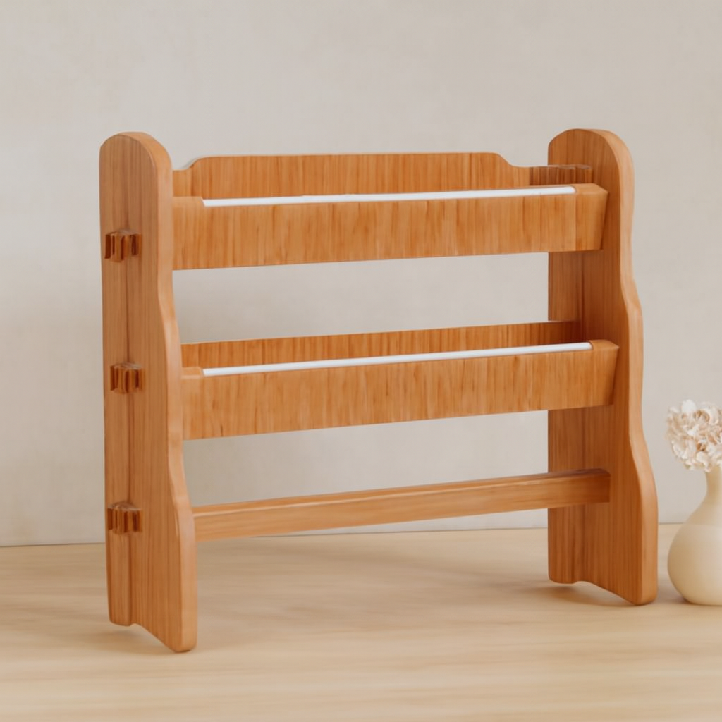 Ahşap 3in1 Mutfak Havlu Folyo Streçlik 30 cm
