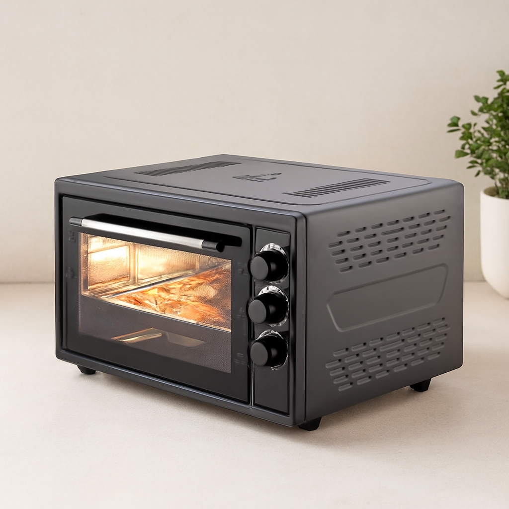 Midi Fırın 38 L Ayarlı Termostatli - Zamanlı, 3 Kademe