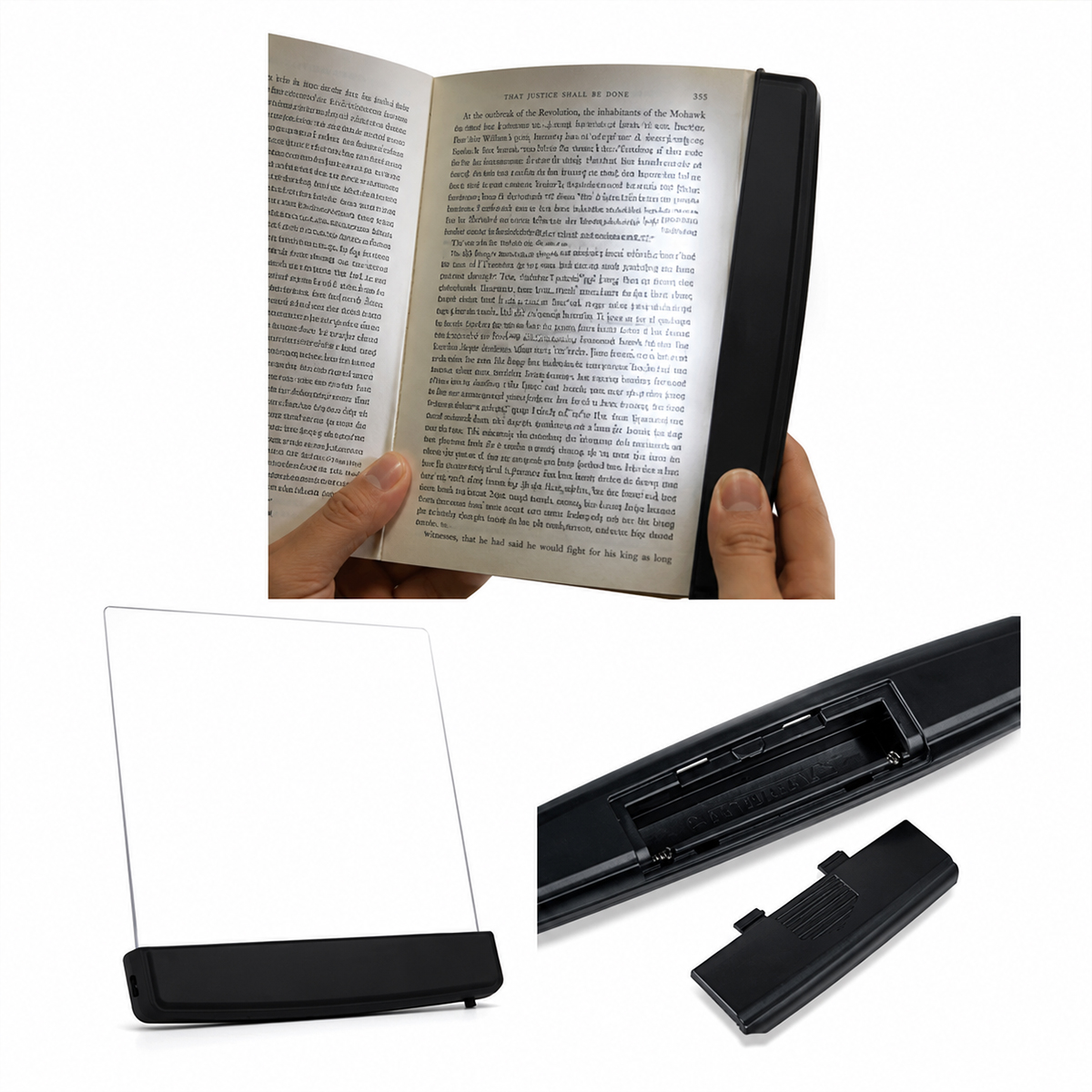 Kitap Okuma LED Paneli 15x17 cm (Pilli)
