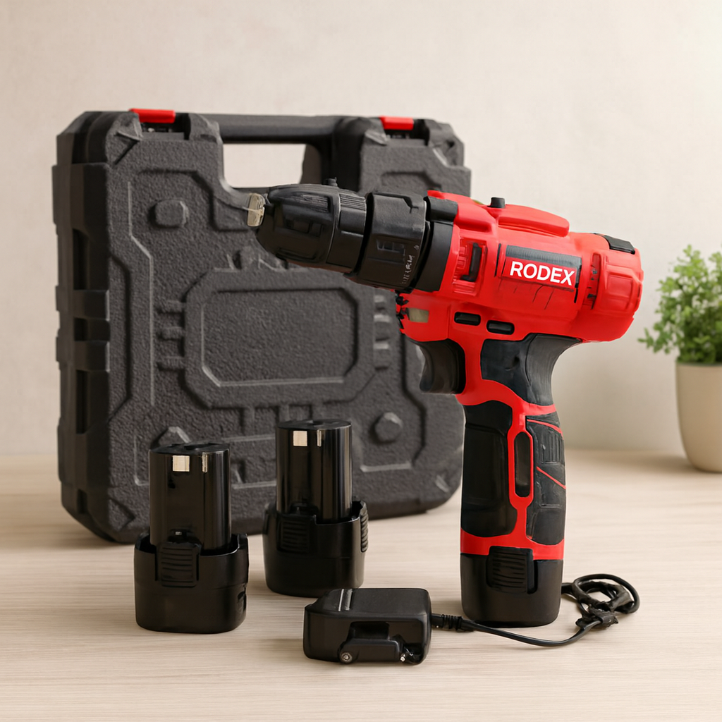 12V Çift Bataryalı Şarjlı Matkap (2 Kademe Hız)
