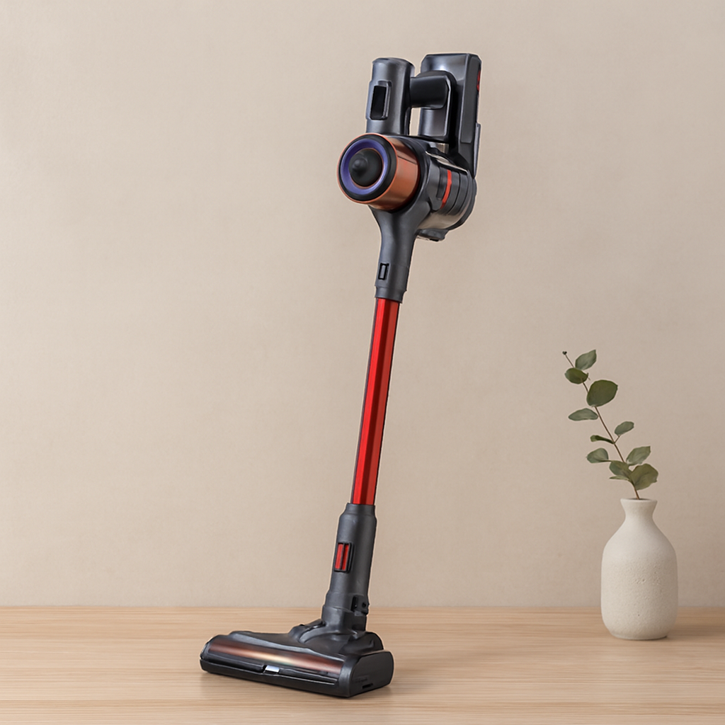 Dikey Kablosuz Elektrikli Süpürge – Ergonomik Sap, 1L Toz Hazne, XL Turbo