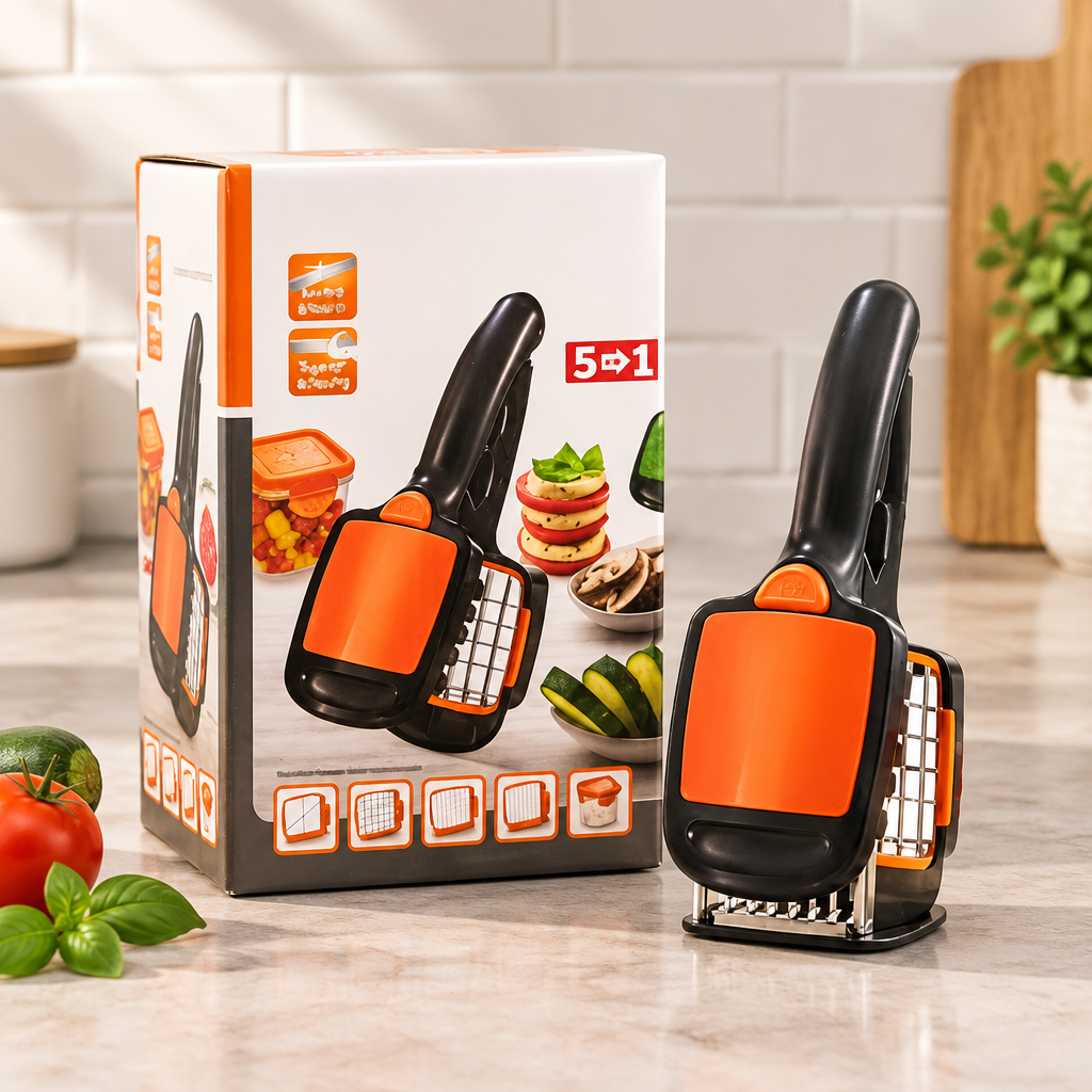 5 in 1 Doğrayıcı Rende