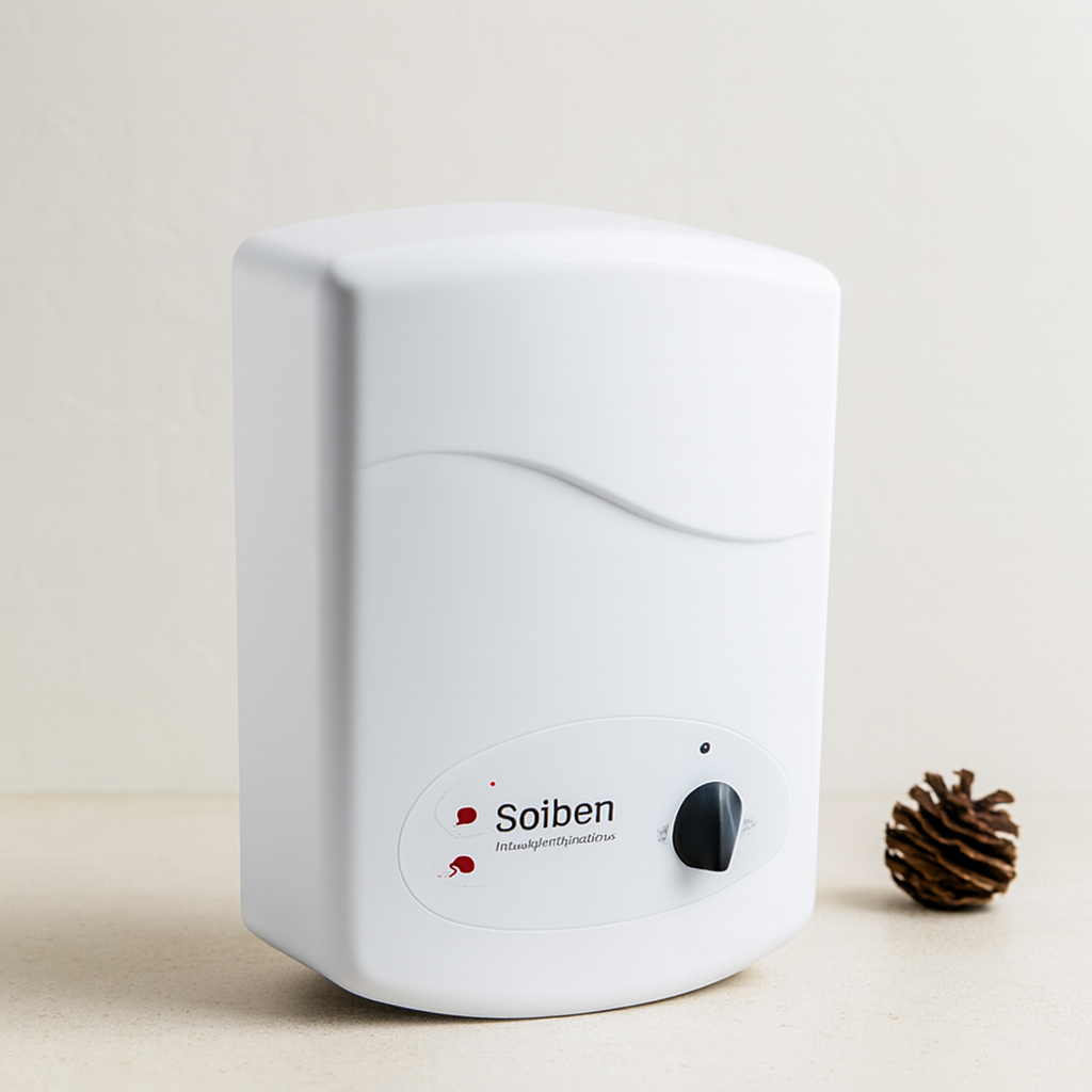 Elektrikli Banyo Şofbeni 7350W Çift Termostatlı 3 Kademe