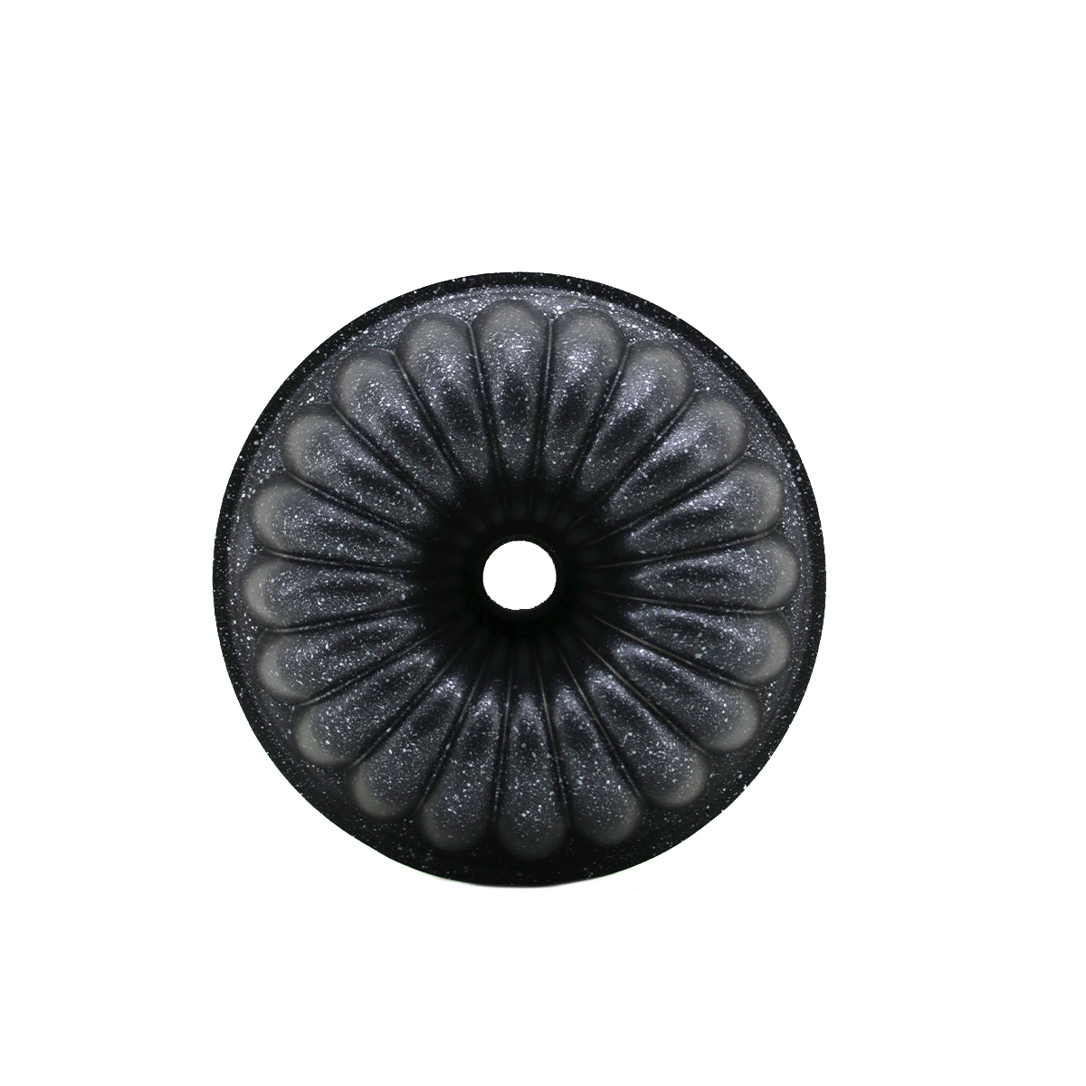 Döküm Göbekli Kek Kalıbı 25 cm (Klasik Dilimli)