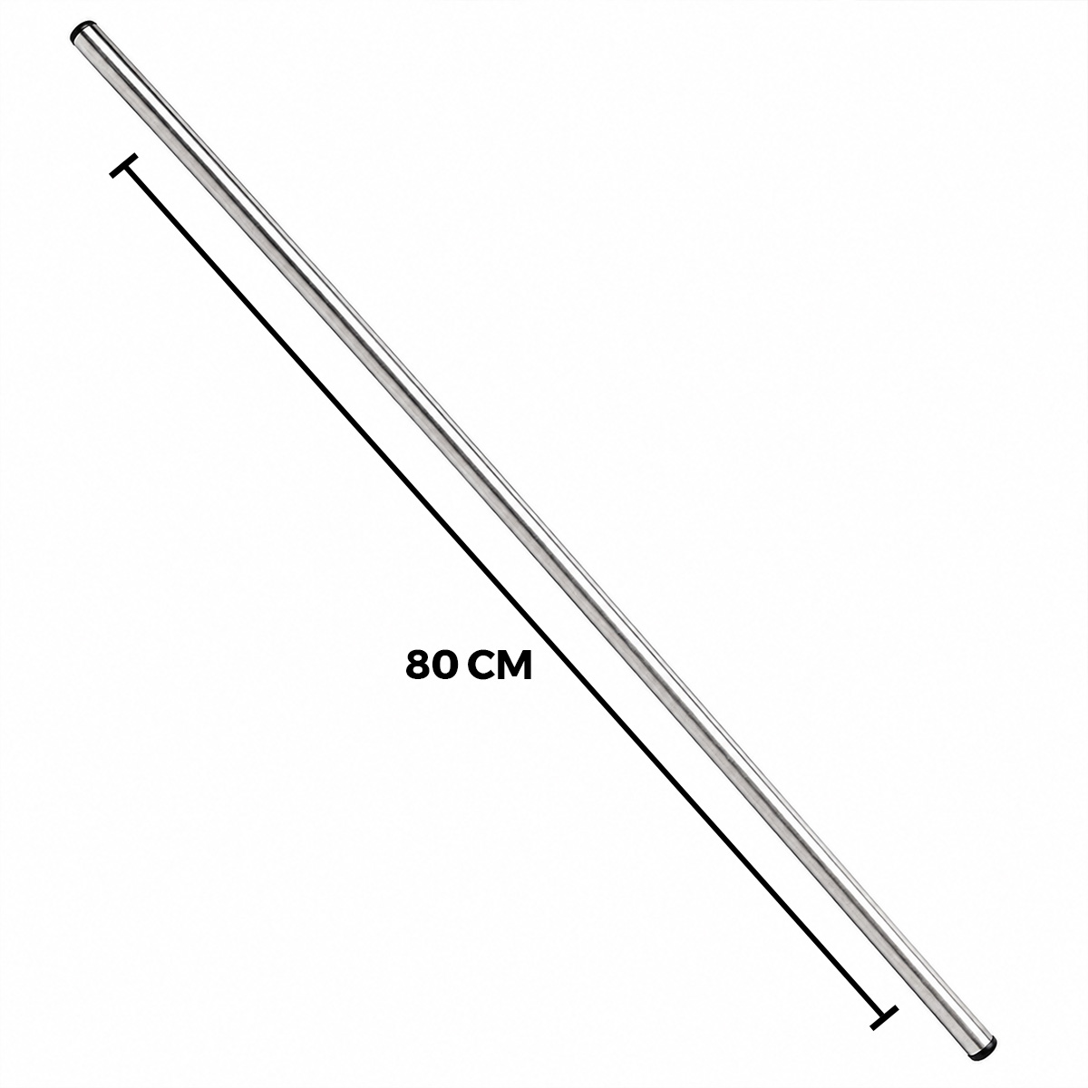 Alüminyum Metal Oklava 80 cm