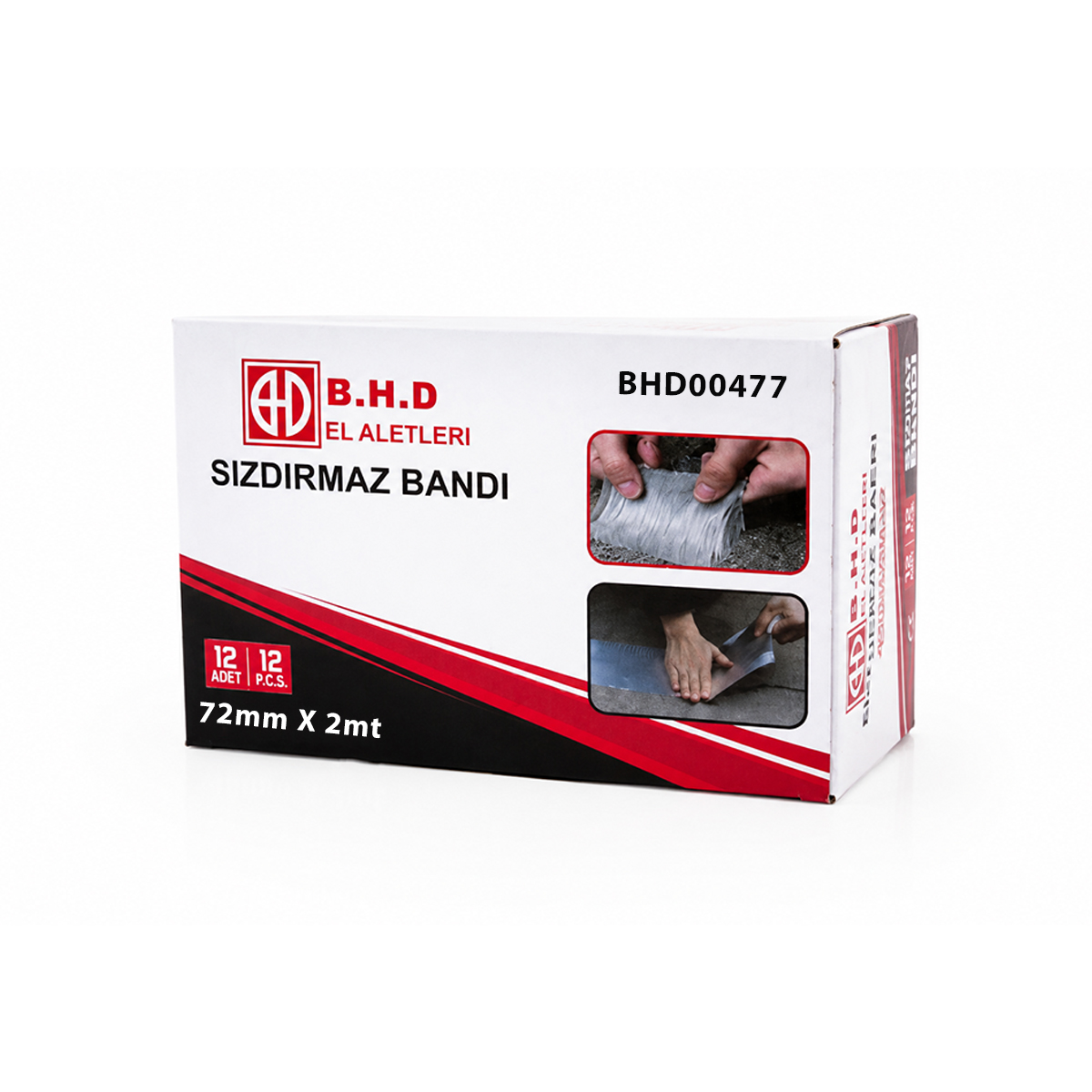 72mm x 2m Su Sızdırmaz Tamir Bandı (Sakız Bandı)