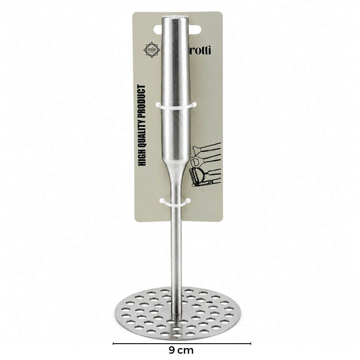 Metal Patates Ezici 26.5 cm (Çap 8 cm)