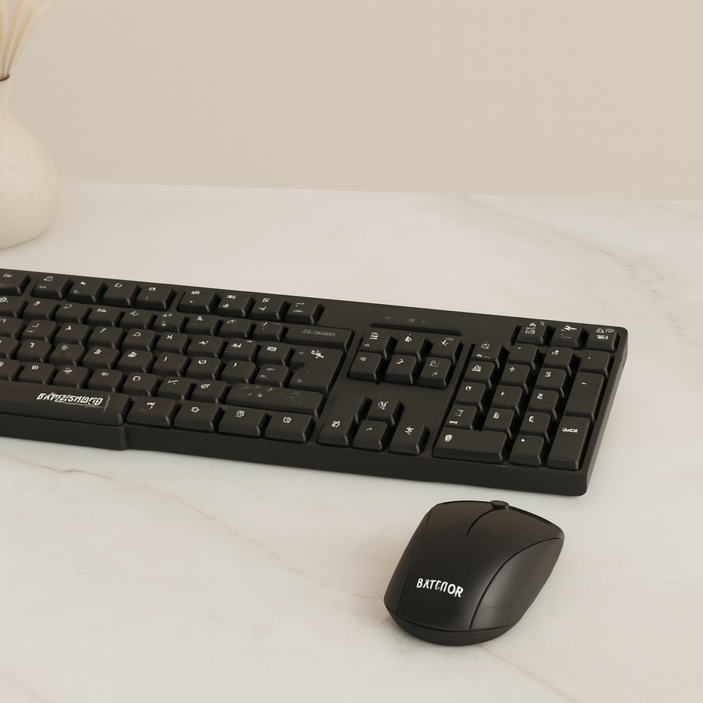 Kablosuz İnce Klavye & Mouse Seti (Q)