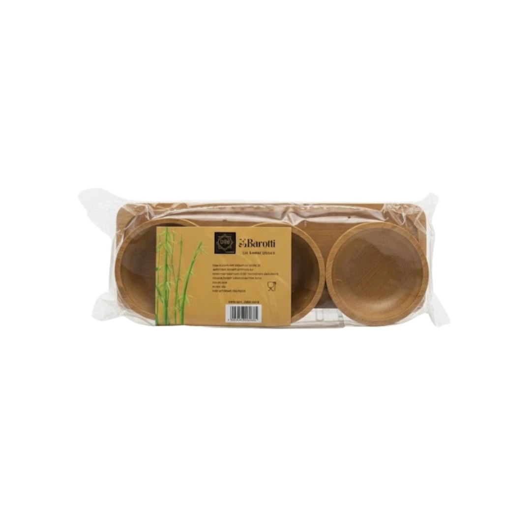 Altlıklı Bambu Mini Sunumluk