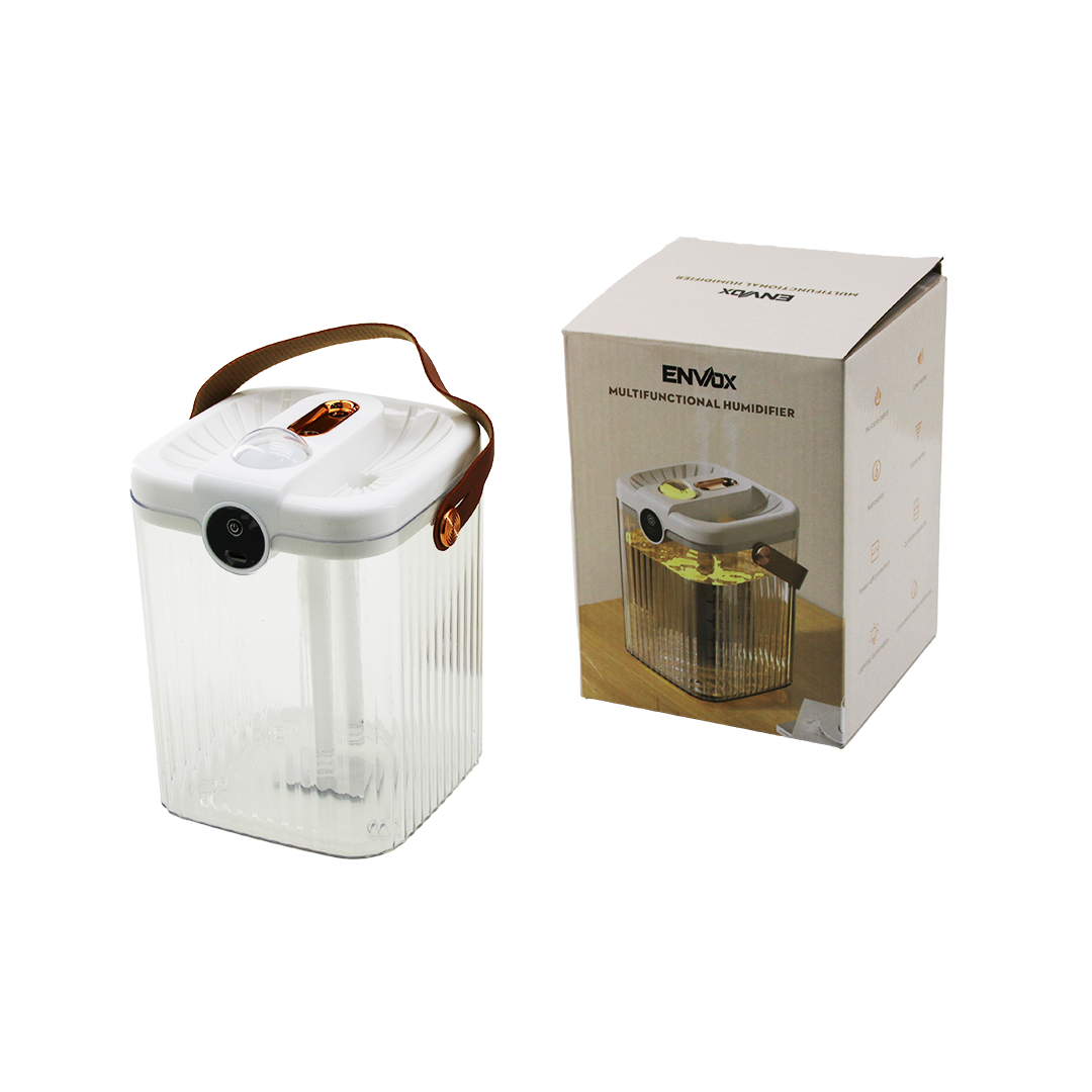 2L USB Şarjlı Işıklı Hava Nemlendirici - Buhar & Koku Giderici