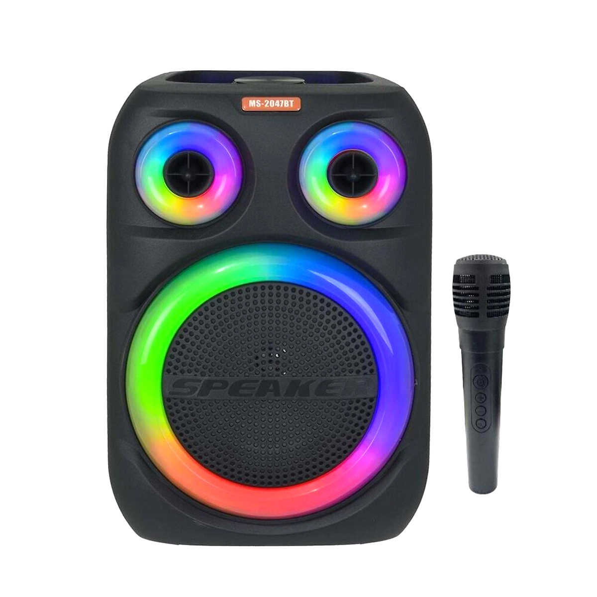 8'' Bluetooth Kablosuz LED Hoparlör (USB / DC 5V)