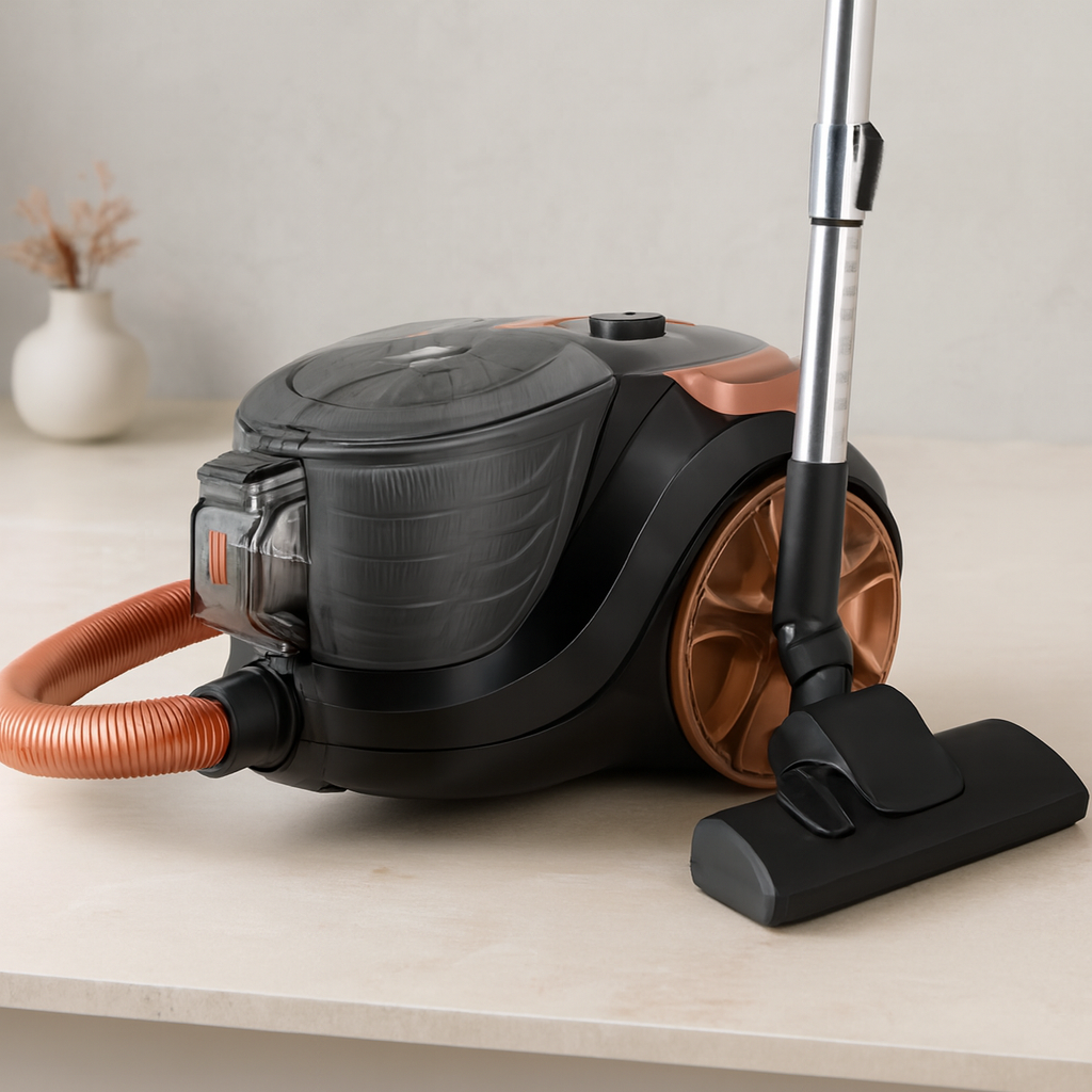 Torbasız Elektrikli Süpürge (Sessiz, 2.8 L Toz Haznesi)