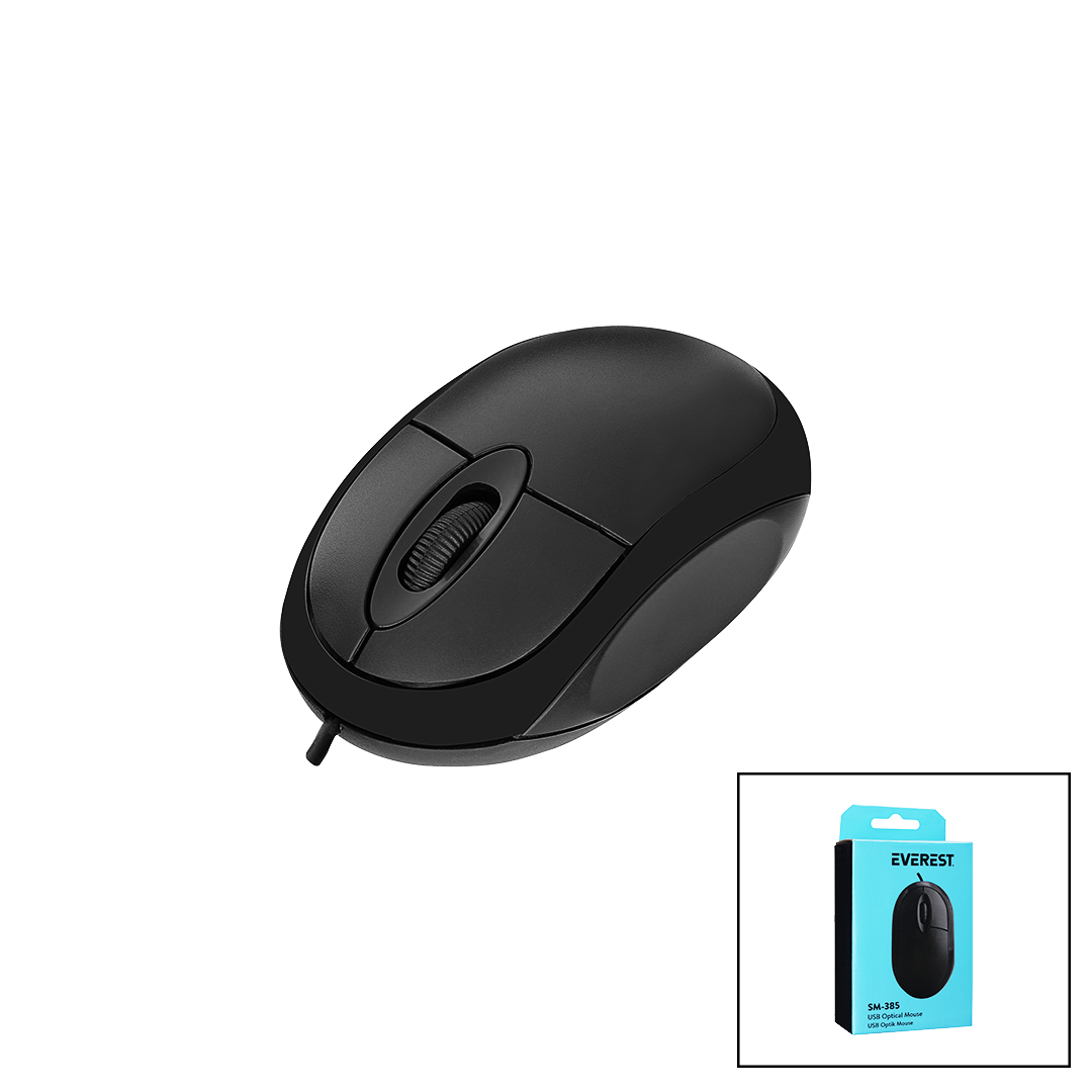 Kablolu USB Optik Mouse 1200 DPI