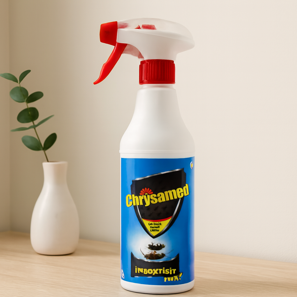 Sıvı Böcek İlaç Sprey 500 ml - Hamamböcek Kene Akrep Karınca Tahta Kurusu