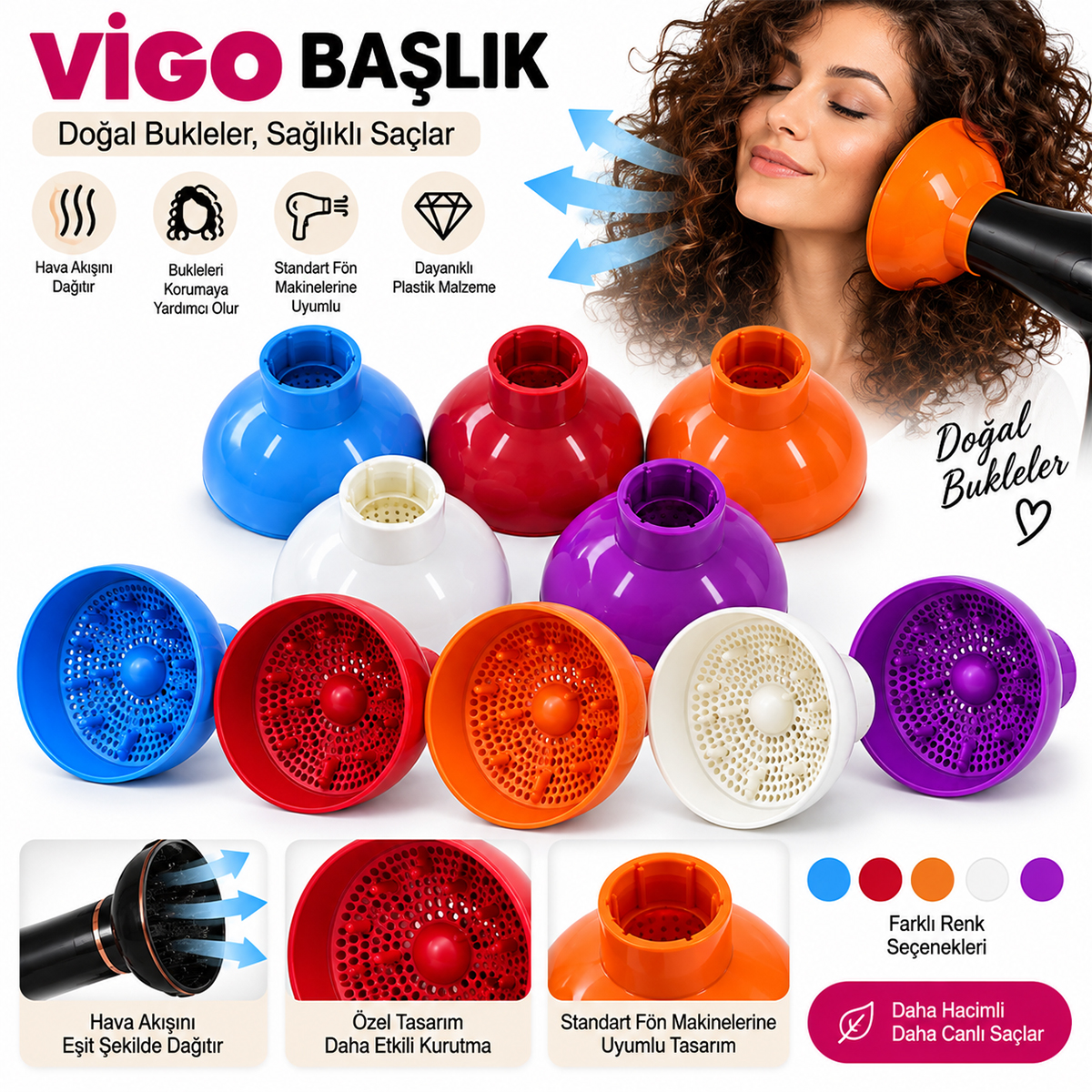 Saç Şekillendirici Başlık
