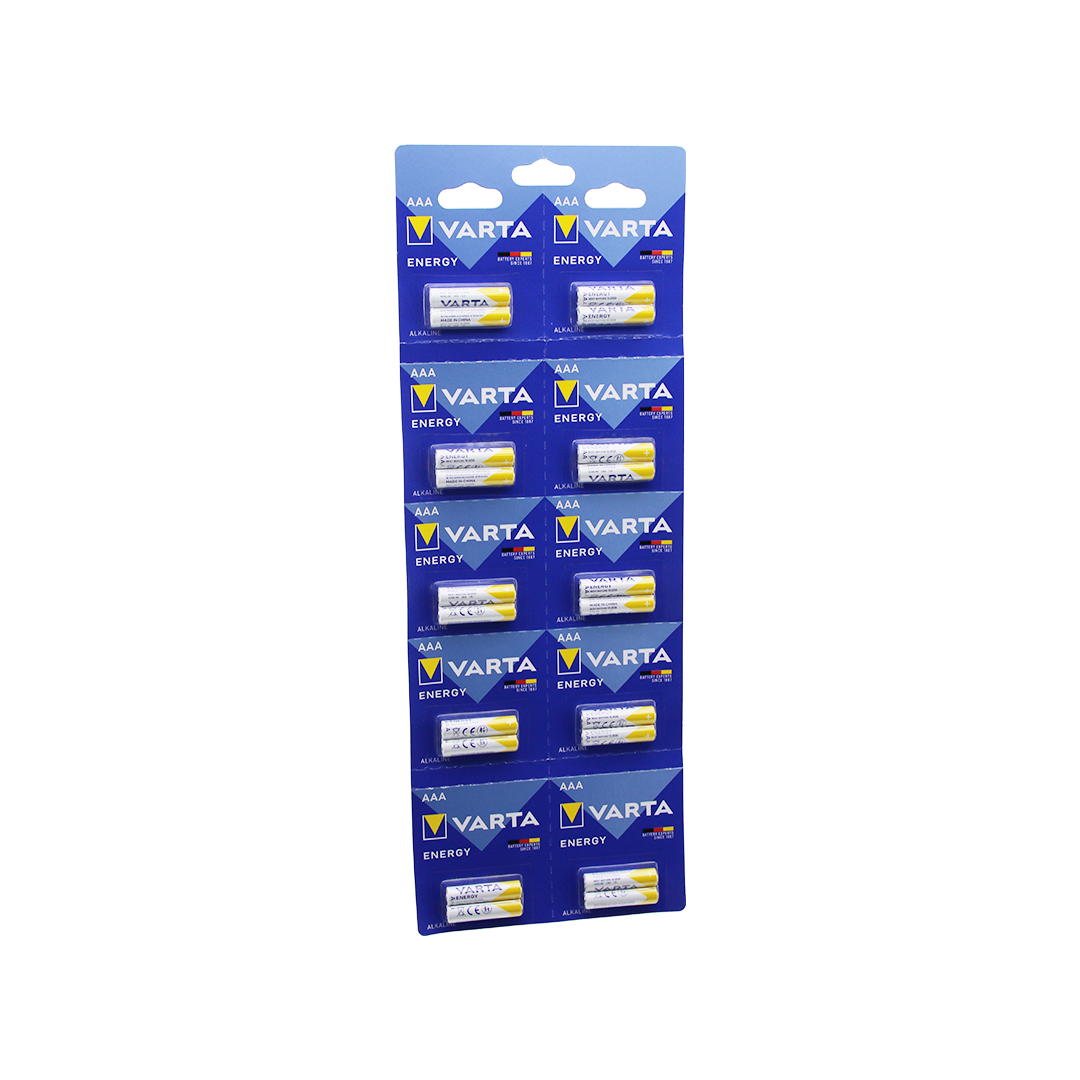 İnce Alkalin Pil 20'li Paket