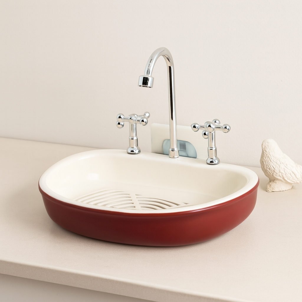 Figürlü Lavabo Katı Sabunluk