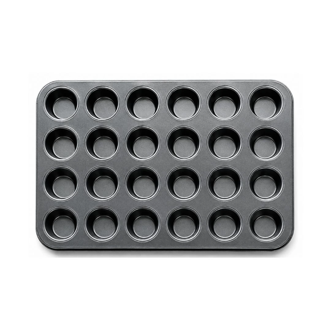 24 Bölmeli Metal Muffin Kek Kalıbı