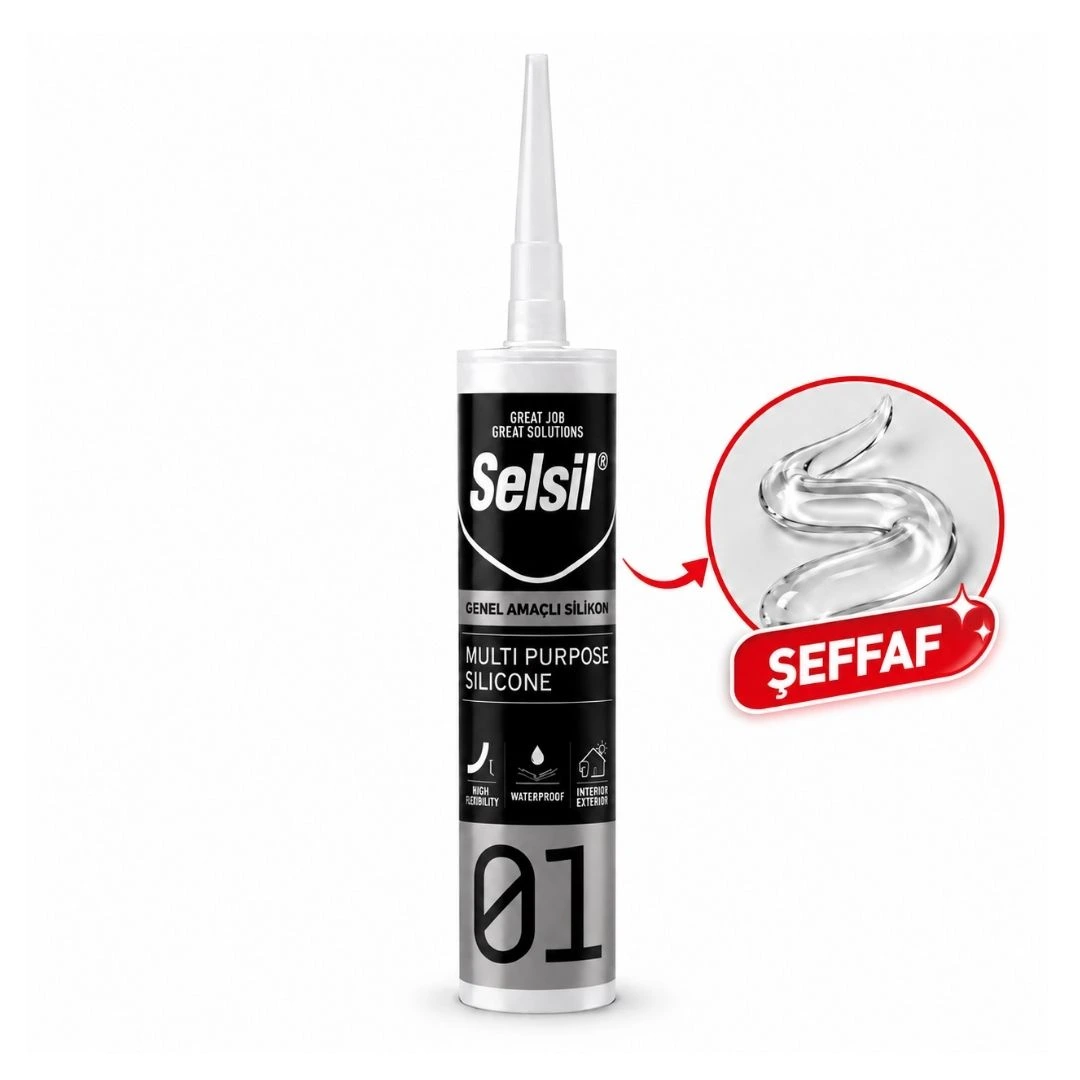 Şeffaf Silikon 280 gr