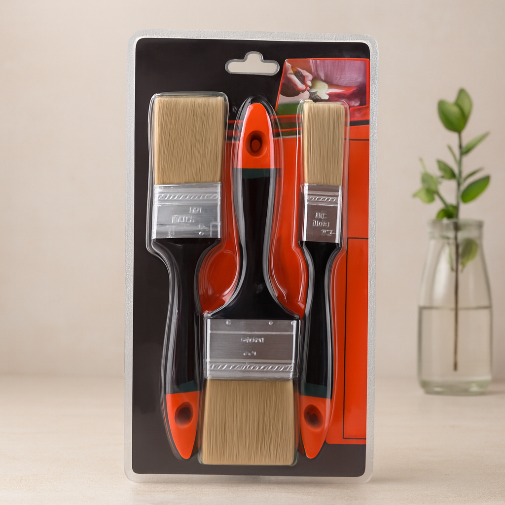 Kestirme Fırça Seti 1" / 1.5" / 2" - 3 Parça