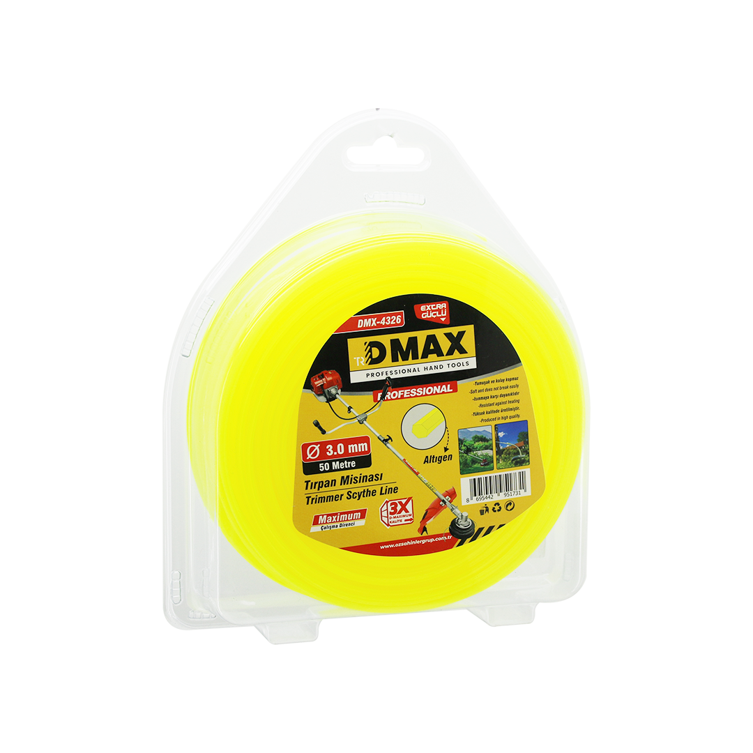 3.0 mm x 50 m Tırpan Misinası - Çim Biçme