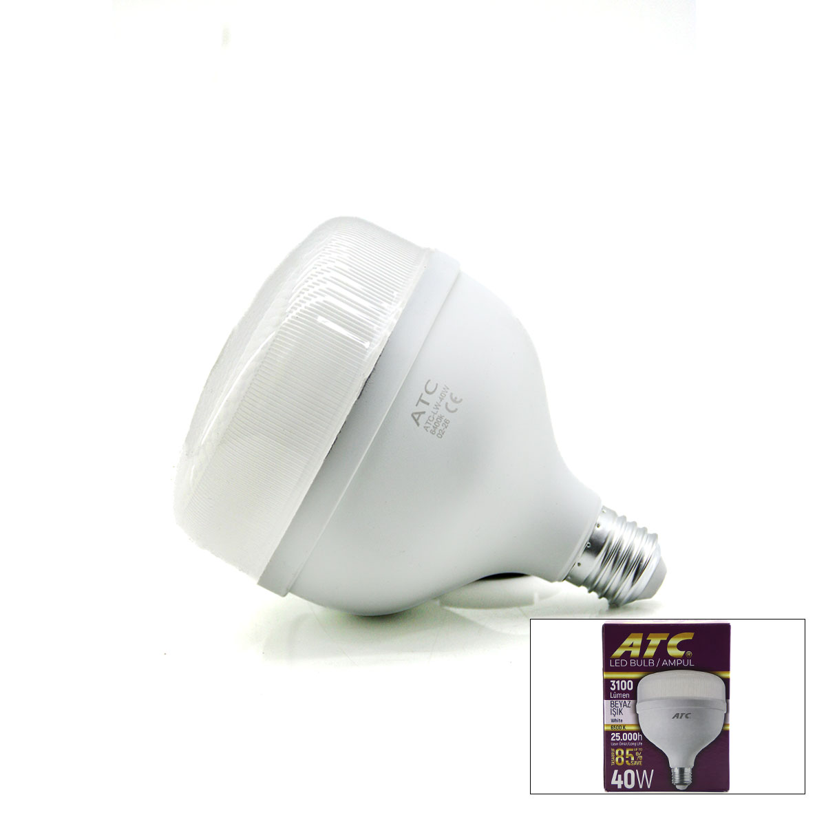 40W E27 LED Ampul 6500K 3100 Lümen