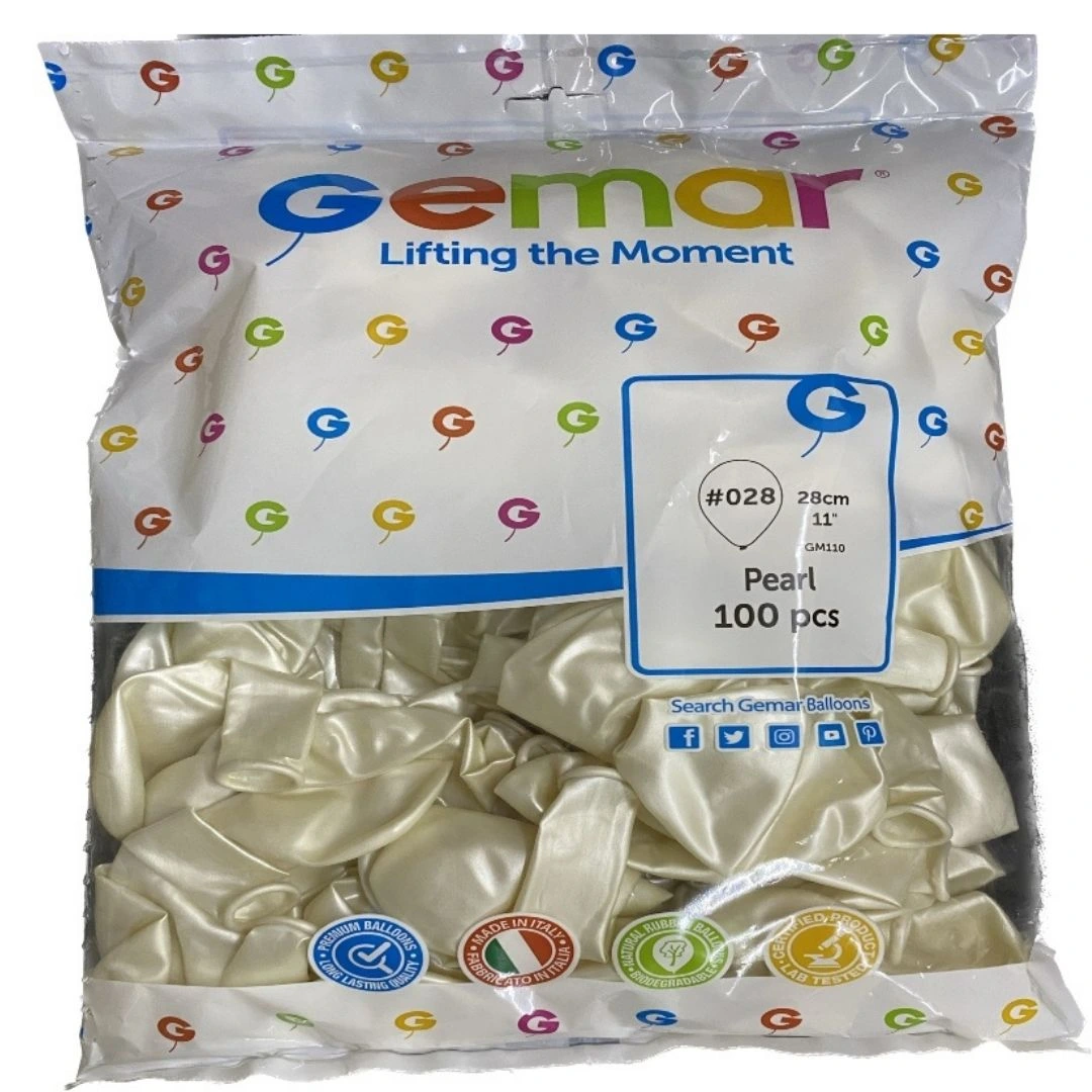28 cm (11 inç) Metalik Balon 100'lü
