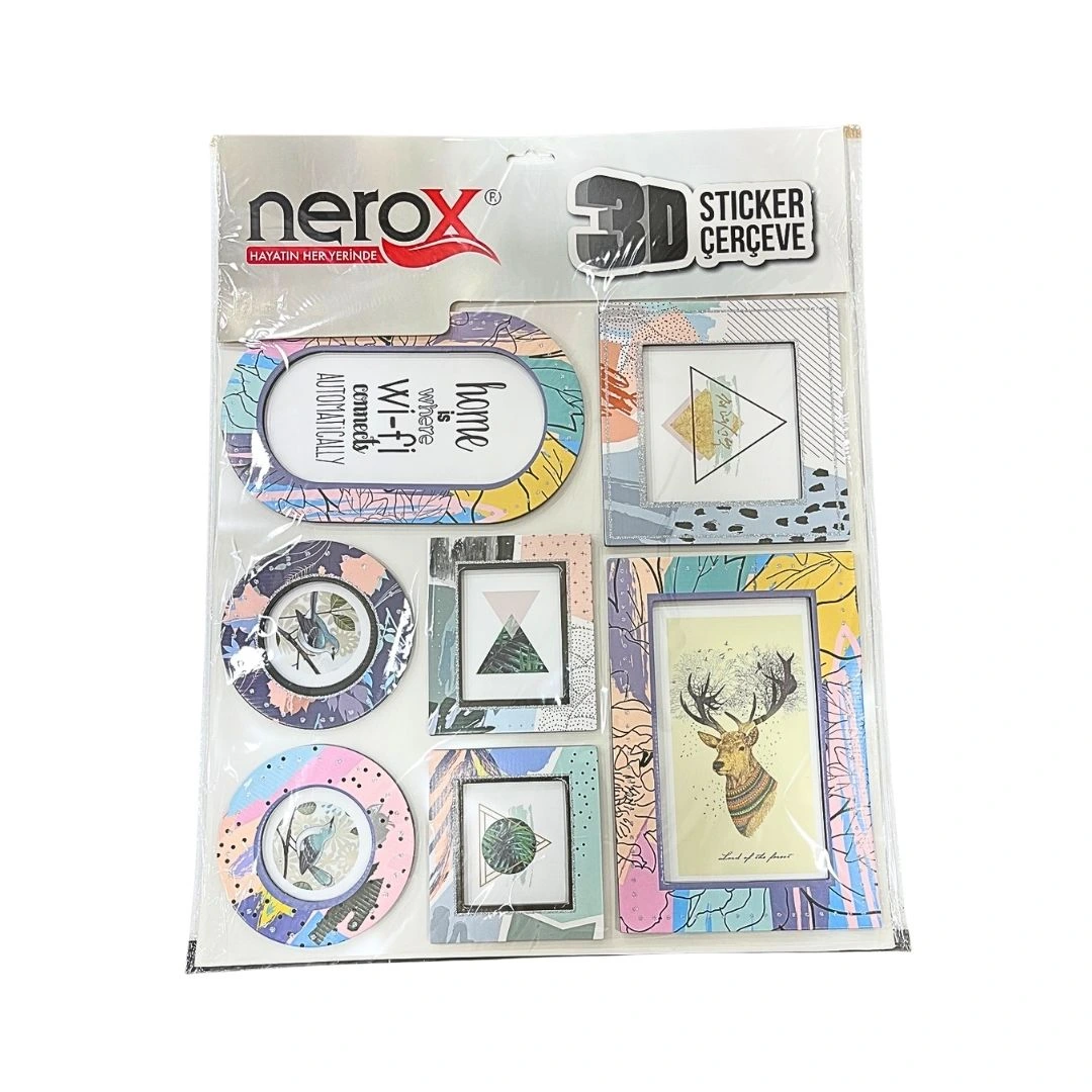 3D Sticker Çerçeve Seti