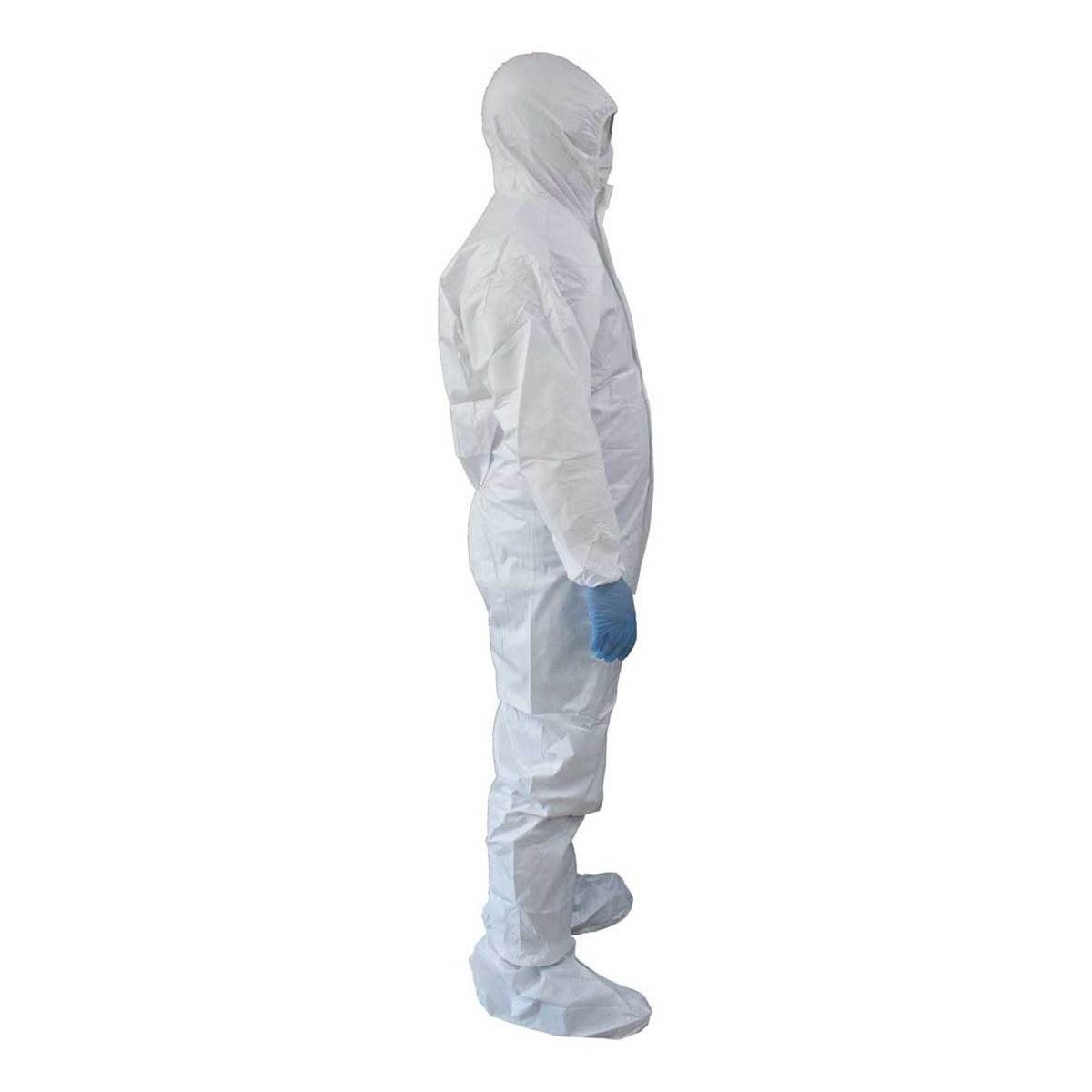 Koruyucu Tulum XL Non-Woven Beyaz 50'li (179-187cm, 108-115cm)