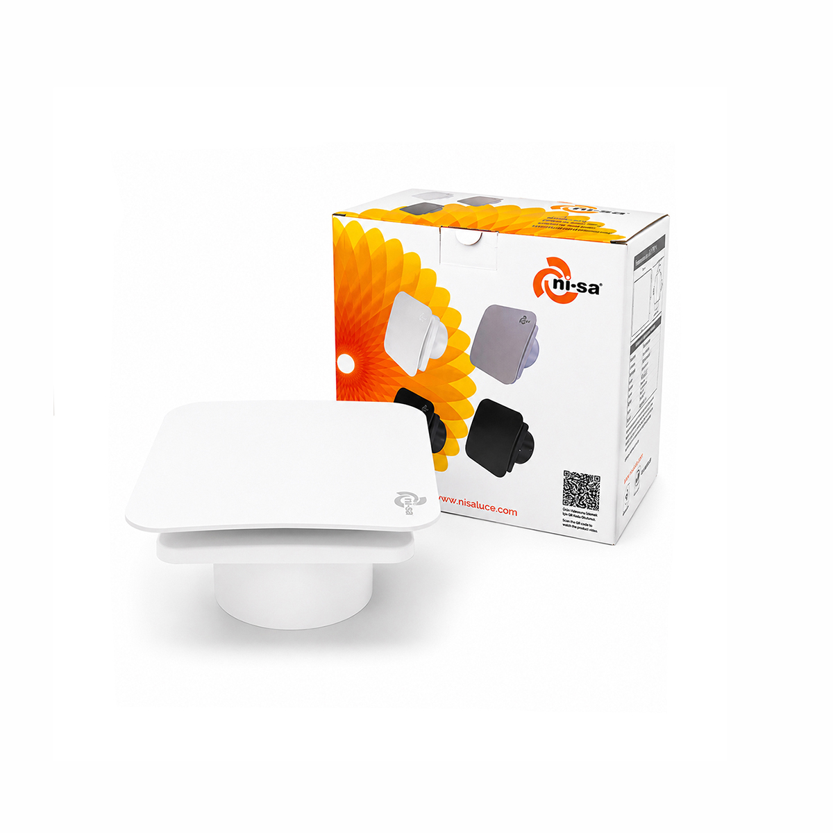 100 mm Plastik Banyo Tuvalet Aspiratörü 12W