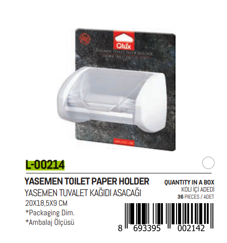 Kapaklı WC Kağıtlık