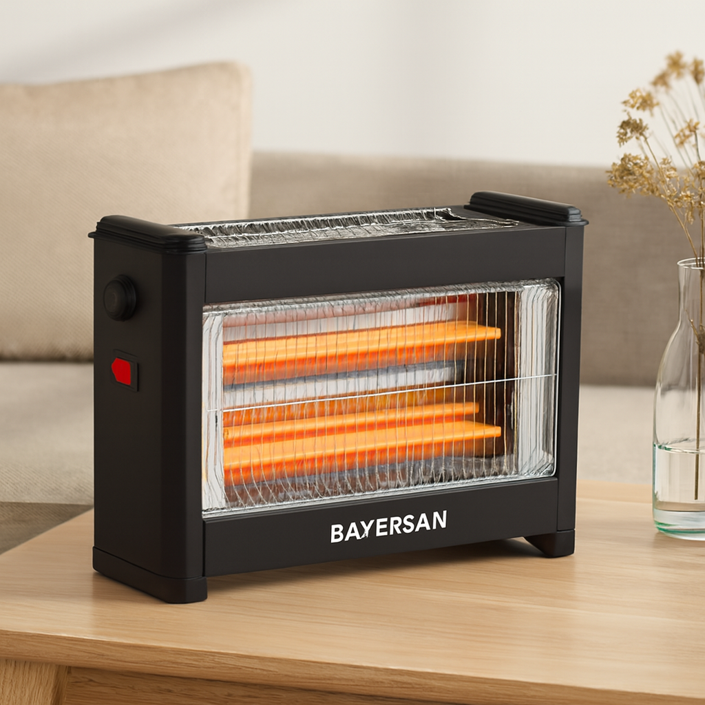 Şömine Tipi Elektrikli Isıtıcı 1800W