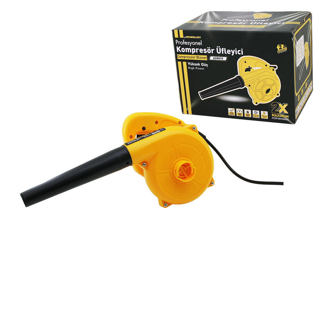 450W Hava Üfleme Makinesi (Kompresör & Körük)
